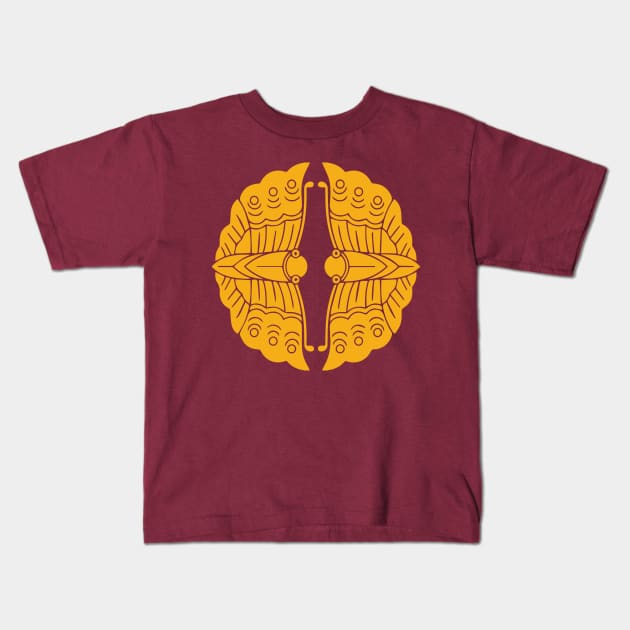 Otani Clan kamon Kids T-Shirt by Blind Ninja